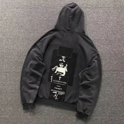 ¥178 ENFANTS RICHES DEPRIMES HOODIE 511613162(im 170cm 60kg i wear size S in the phot)