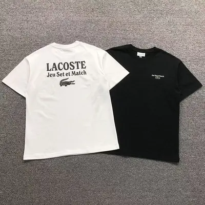 ￥95 LACOSTE T-SHIRT 11160730（im 170cm 60kg i wear size L in the phot)