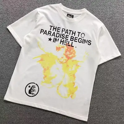 ￥78 HELLSTAR T-SHIRT 12174471（im 170cm 60kg i wear size M in the phot）