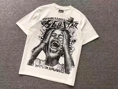 ￥78 HELLSTAR T-SHIRT 12172771（im 170cm 60kg i wear size M in the phot）