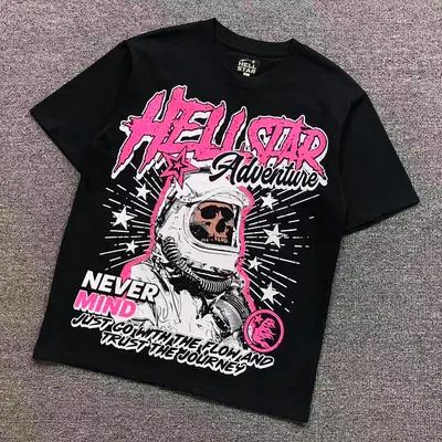 ¥78 HELLSTAR T-SHIRT 12171771(im 170cm 60kg i wear size M in the phot)