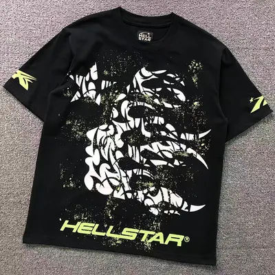 ¥78 HELLSTAR T-SHIRT 12171271(im 170cm 60kg i wear size M in the phot)