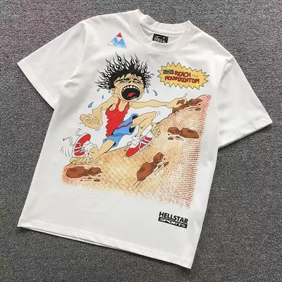 ¥78 HELLSTAR T-SHIRT 12170371(im 170cm 60kg i wear size M in the phot)