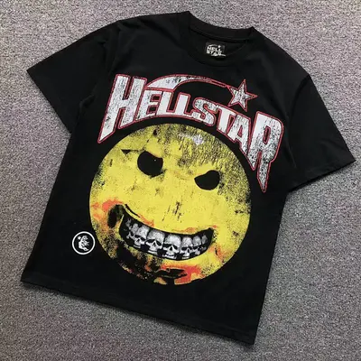 ¥78 HELLSTAR T-SHIRT 12170171(im 170cm 60kg i wear size M in the phot)