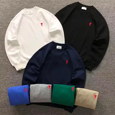 ￥125 AMI HOODIE 3201080917（im 170cm 60kg i wear size S in the phot）