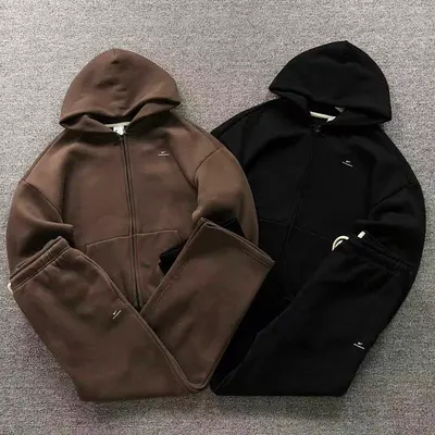 TOP￥208 TROUSERS￥175 N⭐K⭐ HOODIE TROUSERS 3201080219 (im 170cm 60kg i wear size M in the phot）