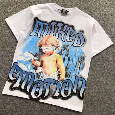 ¥85 MI⭐⭐D EM⭐⭐ION T-SHIRT 5211010168(im 170cm 60kg i wear size S in the phot)