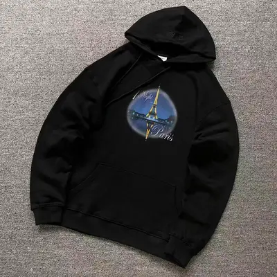¥185 VETEMENTS HOODIE 4201100328(im 170cm 60kg i wear size M in the phot)