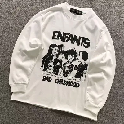 ￥98 ENFANTS RICHES DEPRIMES LONG SLEEVED 5211201162（im 170cm 60kg i wear size S in the phot）