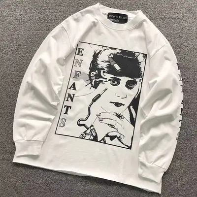 ￥98 ENFANTS RICHES DEPRIMES LONG SLEEVED 5211262162（im 170cm 60kg i wear size S in the phot）