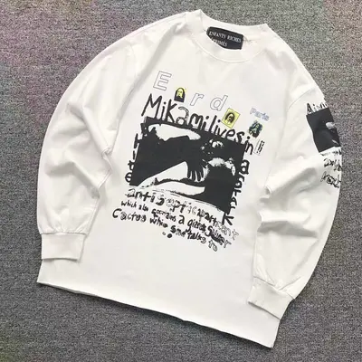 ￥98 ENFANTS RICHES DEPRIMES LONG SLEEVED 5211216162（im 170cm 60kg i wear size S in the phot）