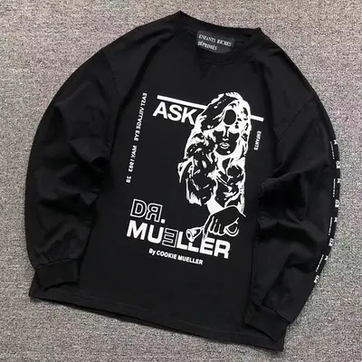 ￥98 ENFANTS RICHES DEPRIMES LONG SLEEVED 5211251162（im 170cm 60kg i wear size S in the phot)