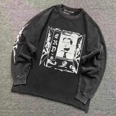 ￥108 ENFANTS RICHES DEPRIMES LONG SLEEVED 5211245162（im 170cm 60kg i wear size S in the phot）