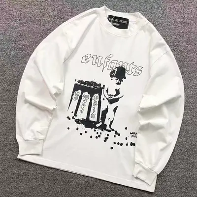 ￥98 ENFANTS RICHES DEPRIMES LONG SLEEVED 5211242162（im 170cm 60kg i wear size S in the phot）