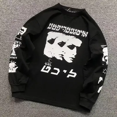 ￥98 ENFANTS RICHES DEPRIMES LONG SLEEVED 5211208162（im 170cm 60kg i wear size S in the phot）