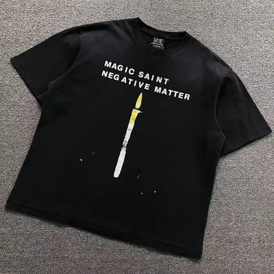 ￥118 SAINT MICHAEL T-SHIRT 3201141217（im 170cm 60kg i wear size L in the phot）