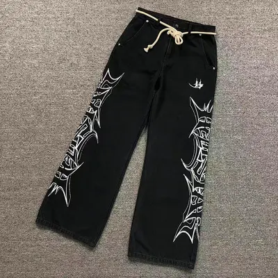 ￥358 HELLSTAR TROUSERS 3201140272（im 170cm 60kg i wear size M in the phot）