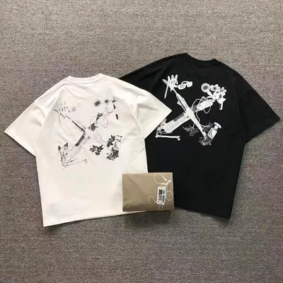 ¥108 OFF-WHITE T-SHIRT 521175519( im 170cm 60kg i wear size L in the phot)