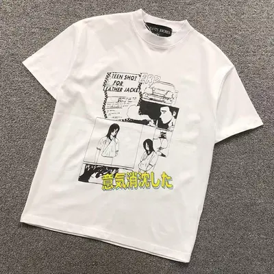 ¥88 ENFANTS RICHES DEPRIMES T-SHIRT 5211720162(im 170cm 60kg i wear size S in the phot)