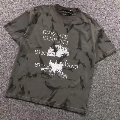 ¥95 ENFANTS RICHES DEPRIMES T-SHIRT 5211707162(im 170cm 60kg i wear size S in the phot)