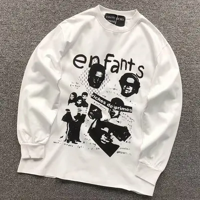 ¥98 ENFANTS RICHES DEPRIMES LONG SLEEVED 5211727162(im 170cm 60kg i wear size S in the phot)