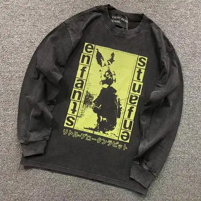 ¥108 ENFANTS RICHES DEPRIMES LONG SLEEVED 5211723162(im 170cm 60kg i wear size S in the phot)