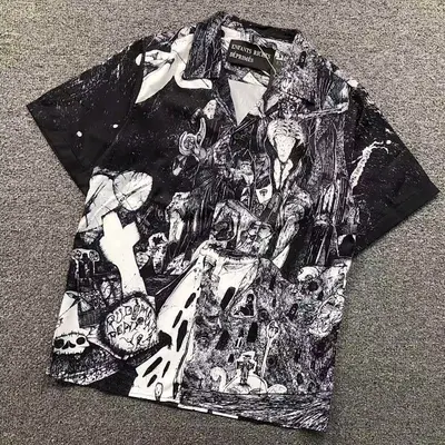 ¥88 ENFANTS RICHES DEPRIMES SHIRT 5211742162(im 170cm 60kg i wear size S in the phot)