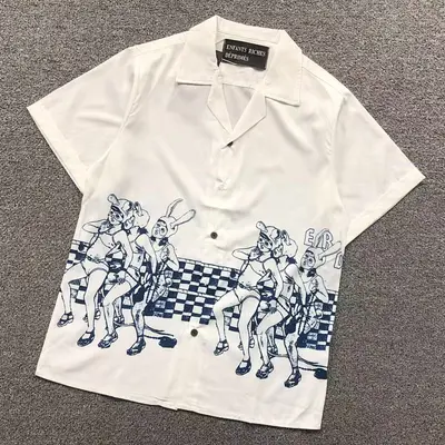 ¥85 ENFANTS RICHES DEPRIMES SHIRT 5211750162(im 170cm 60kg i wear size S in the phot)