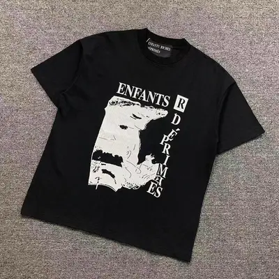 ¥88 ENFANTS RICHES DEPRIMES T-SHIRT 5211731162(im 170cm 60kg i wear size S in the phot)