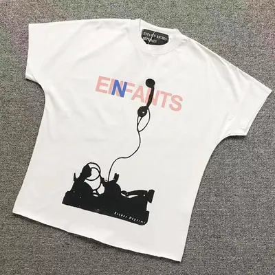 ¥88 ENFANTS RICHES DEPRIMES T-SHIRT 5211732162(im 170cm 60kg i wear size S in the phot)
