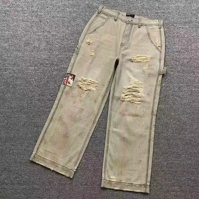 ￥178 ENFANTS RICHES DEPRIMES TROUSERS 42011706157（im 170cm 60kg i wear size 32 in the phot）