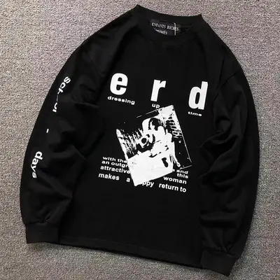 ￥98 ENFANTS RICHES DEPRIMES LONG SLEEVED 5211745162（im 170cm 60kg i wear size S in the phot）