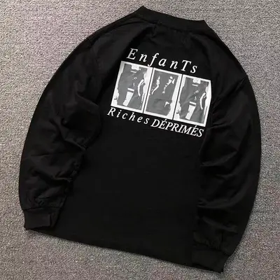 ￥98 ENFANTS RICHES DEPRIMES LONG SLEEVED 5211747162（im 170cm 60kg i wear size S in the phot）