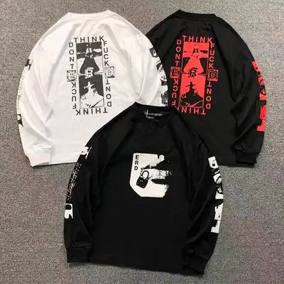 ￥98 ENFANTS RICHES DEPRIMES LONG SLEEVED 5211734162（im 170cm 60kg i wear size S in the phot）