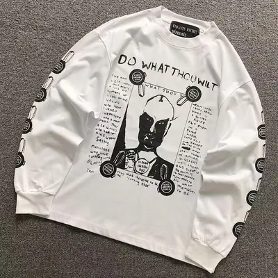 ￥98 ENFANTS RICHES DEPRIMES LONG SLEEVED 5211737162（im 170cm 60kg i wear size S in the phot）