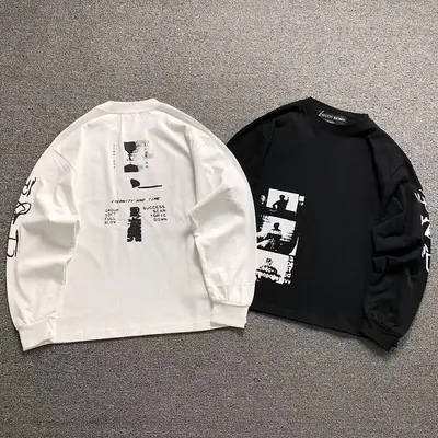 ￥98 ENFANTS RICHES DEPRIMES LONG SLEEVED 5211749162（im 170cm 60kg i wear size S in the phot）