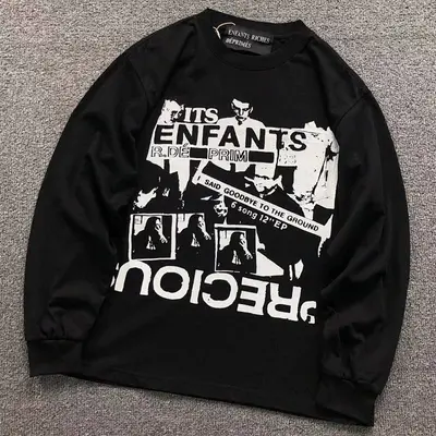 ￥98 ENFANTS RICHES DEPRIMES LONG SLEEVED 5211724162（im 170cm 60kg i wear size S in the phot）
