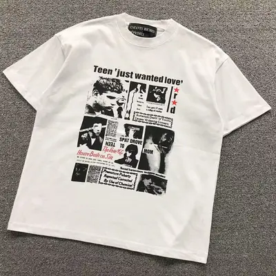 ￥88 ENFANTS RICHES DEPRIMES T-SHIRT 5211709162（im 170cm 60kg i wear size S in the phot）