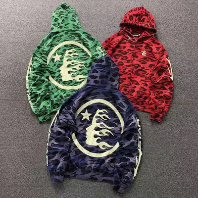 ￥288 HELLSTAR HOODIE 3201202572（im 170cm 60kg i wear size M in the phot）