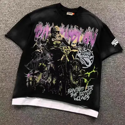 ￥98 R⭐⭐G⭐P⭐⭐Y T-SHIRT 5212020168（im 170cm 60kg i wear size S in the phot）