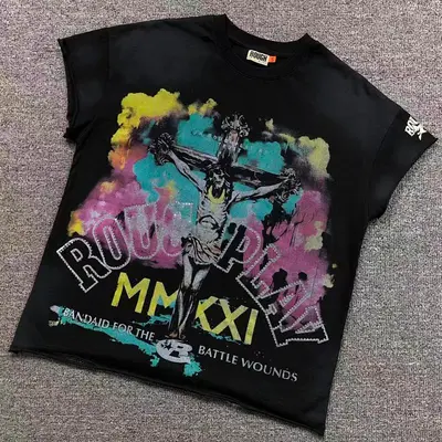 ￥98 R⭐⭐G⭐P⭐⭐Y T-SHIRT 5212024168（im 170cm 60kg i wear size S in the phot）