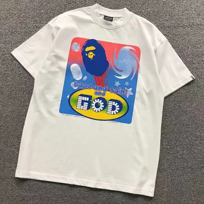 ￥108 SAINT MICHAEL BAPE T-SHIRT 3201211217（im 170cm 60kg i wear size S in the phot）