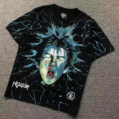 ¥85 HELLSTAR T-SHIRT 121220971(im 170cm 60kg i wear size M in the phot)