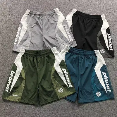¥118 BROKEN PLANET SHORTS 3201220717(im 170cm 60kg i wear size L in the phot)