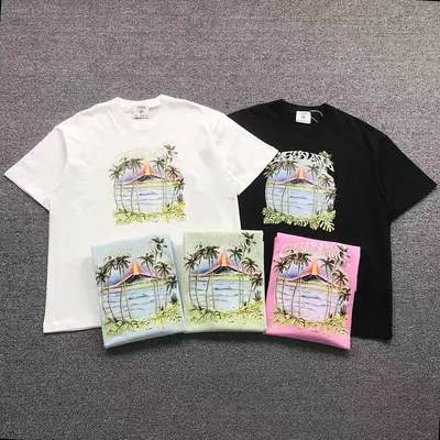 ￥98 CASABLANCA T-SHIRT 5212309127（im 170cm 60kg i wear size XL in the phot）