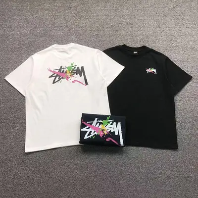 ￥108 STUSSY T-SHIRT 2201233711（im 170cm 60kg i wear size M in the phot）