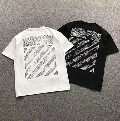 ￥108 OFF-WHITE T-SHIRT 521233819（im 170cm 60kg i wear size M in the phot）