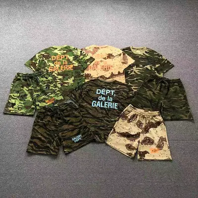 TOP￥108 SHORTS￥128 GALLERY DEPT T-SHIRT SHORTS 3201232317（im 170cm 60kg i wear size S in the phot）