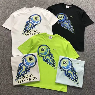 ¥98 CASABLANCA T-SHIRT 5212306127(im 170cm 60kg i wear size XL in the phot)