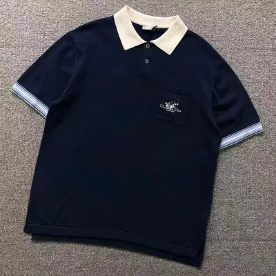 ¥178 D⭐O⭐ POLO SWEATER 2201235321(im 170cm 60kg i wear size M in the phot)